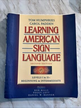 Learning American Sign Language Levels I & II Beginning & Intermediate